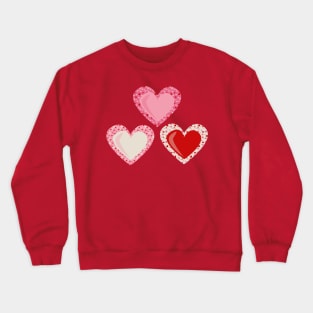 Valentines - Heart Crewneck Sweatshirt